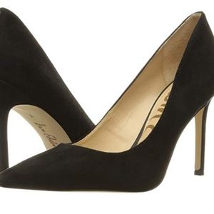 Sam Edelman Hazel Black Suede Pumps